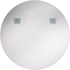 Miroir rond biseauté moderne Mei de Artistic Weavers