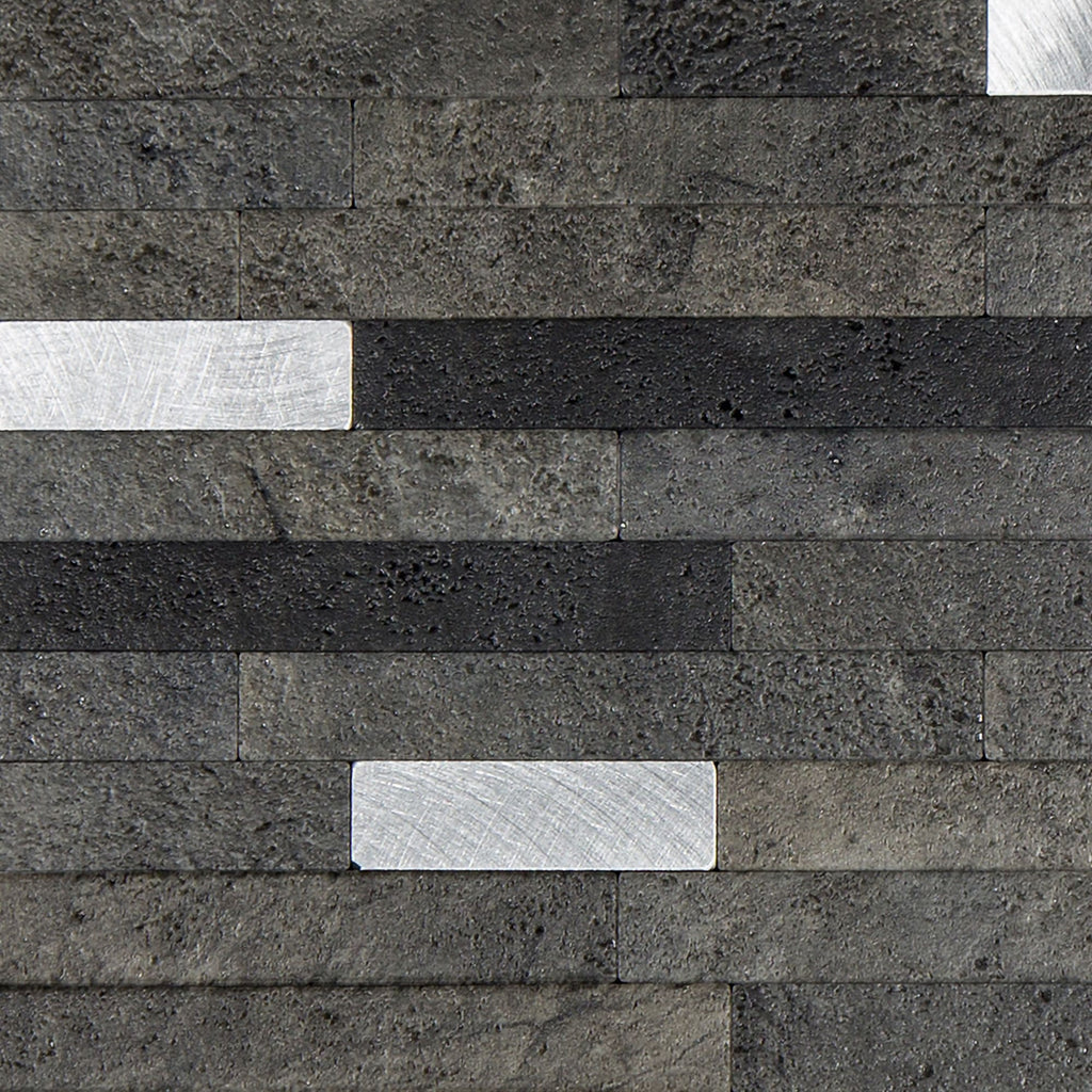 Carreaux muraux autocollants Aspect Collage