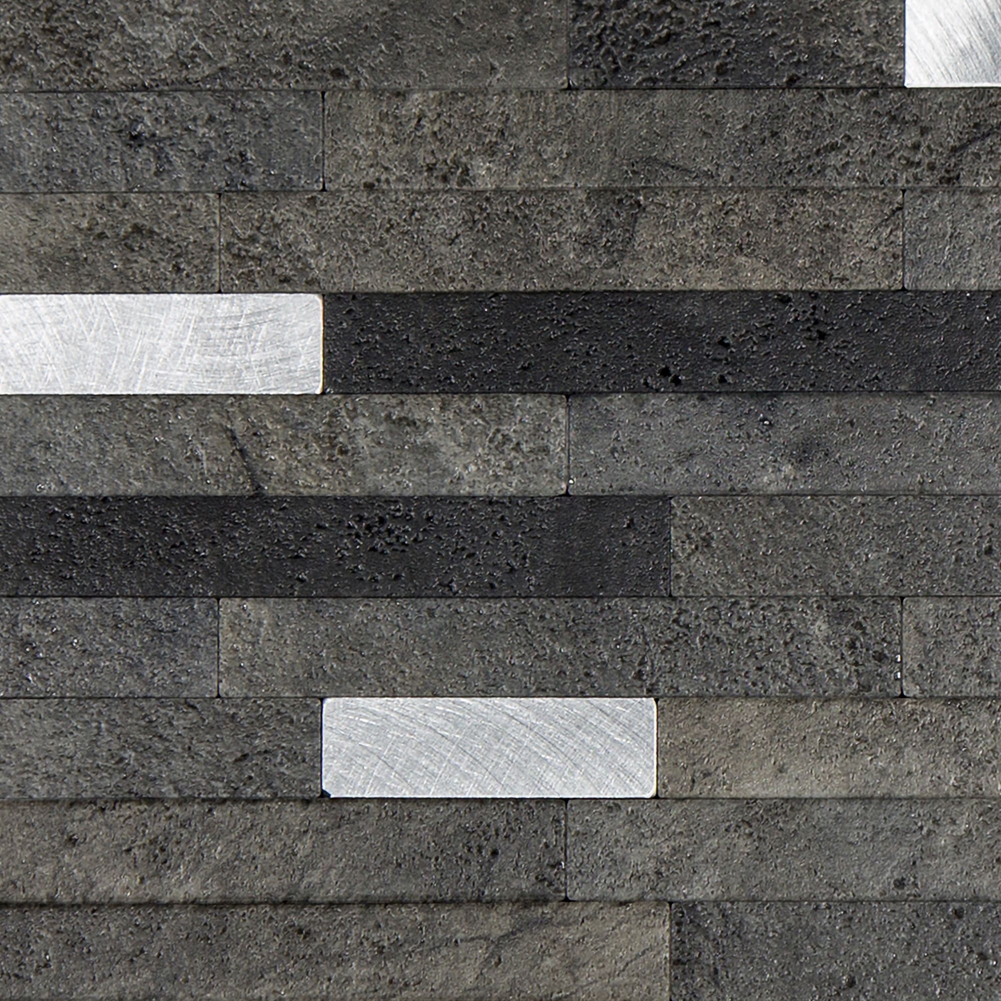 Carreaux muraux autocollants Aspect Collage