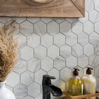 Carreaux muraux autocollants Aspect Collage