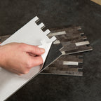 Carreaux muraux autocollants Aspect Collage