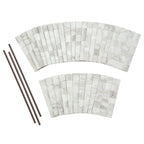 Carreaux muraux autocollants Aspect Collage