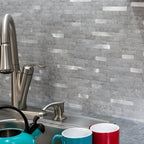 Carreaux muraux autocollants Aspect Collage