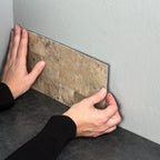 Carreaux muraux autocollants Aspect Collage