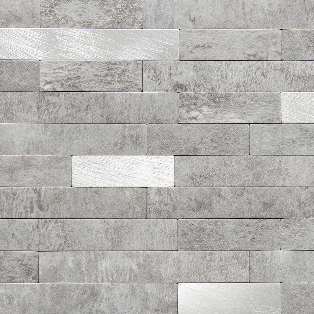 Carreaux muraux autocollants Aspect Collage