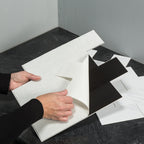 Carreaux muraux autocollants Aspect Collage