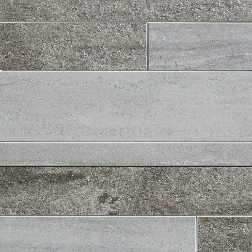 Carreaux muraux autocollants Aspect Collage