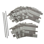 Carreaux muraux autocollants Aspect Collage