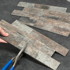 Carreaux muraux autocollants Aspect Collage