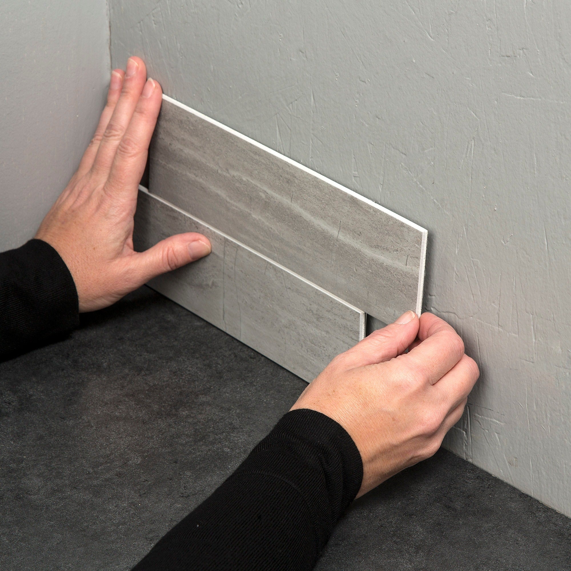 Carreaux muraux autocollants Aspect Collage