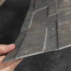 Carrelage de crédence de cuisine en pierre adhésive Aspect, à décoller et à coller