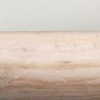 Bol oblong extra large Athena en bois récupéré noir-brun - 26,0 L x 10,0 l x 7,0 H