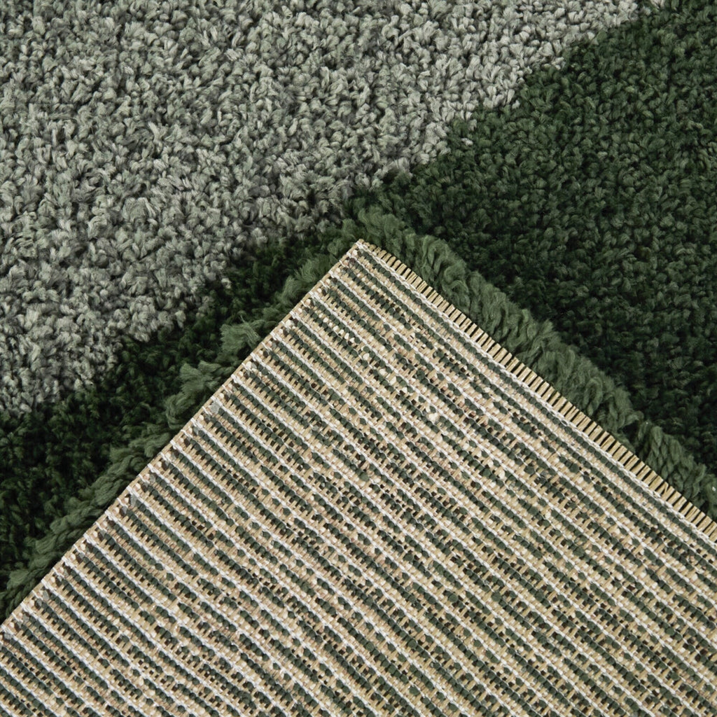 Tapis à poils longs moderne Balta Jordan, color block