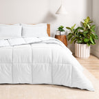Ensemble de couette hypoallergénique Bare Home en duvet synthétique