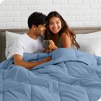 Ensemble de couette hypoallergénique Bare Home en duvet synthétique