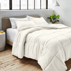 Ensemble de couette hypoallergénique Bare Home en duvet synthétique