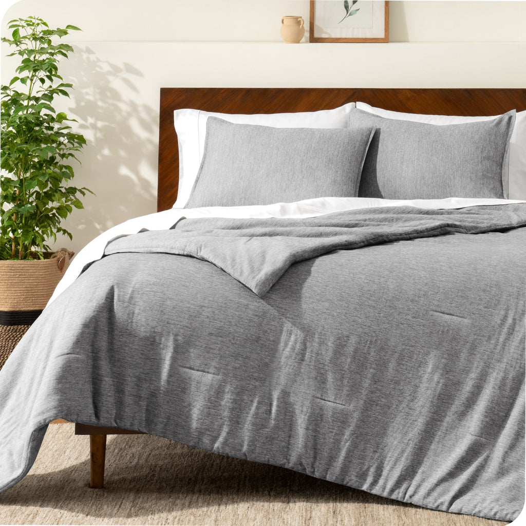 Ensemble de couette hypoallergénique Bare Home en duvet synthétique