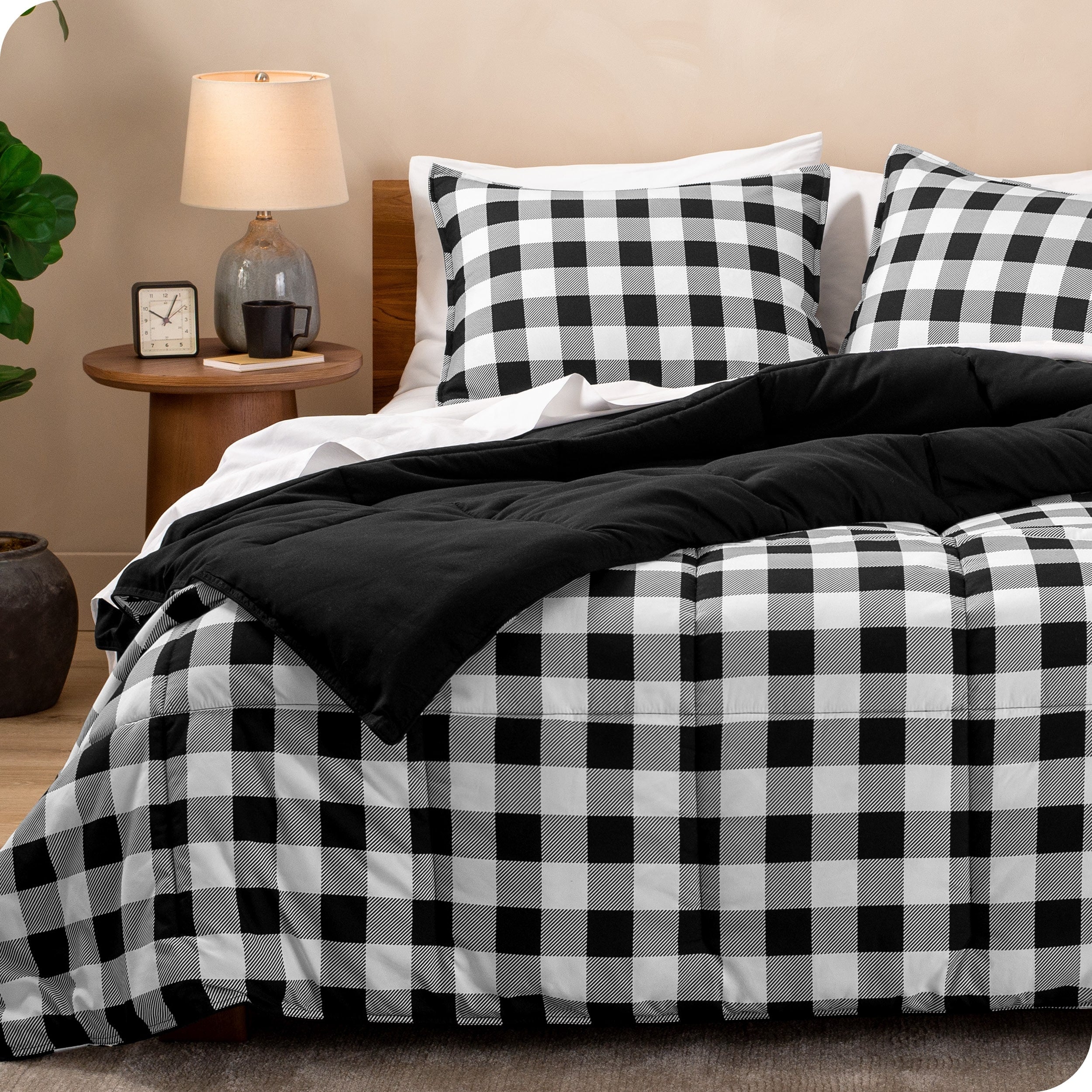Ensemble de couette hypoallergénique Bare Home en duvet synthétique