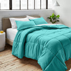 Ensemble de couette hypoallergénique Bare Home en duvet synthétique