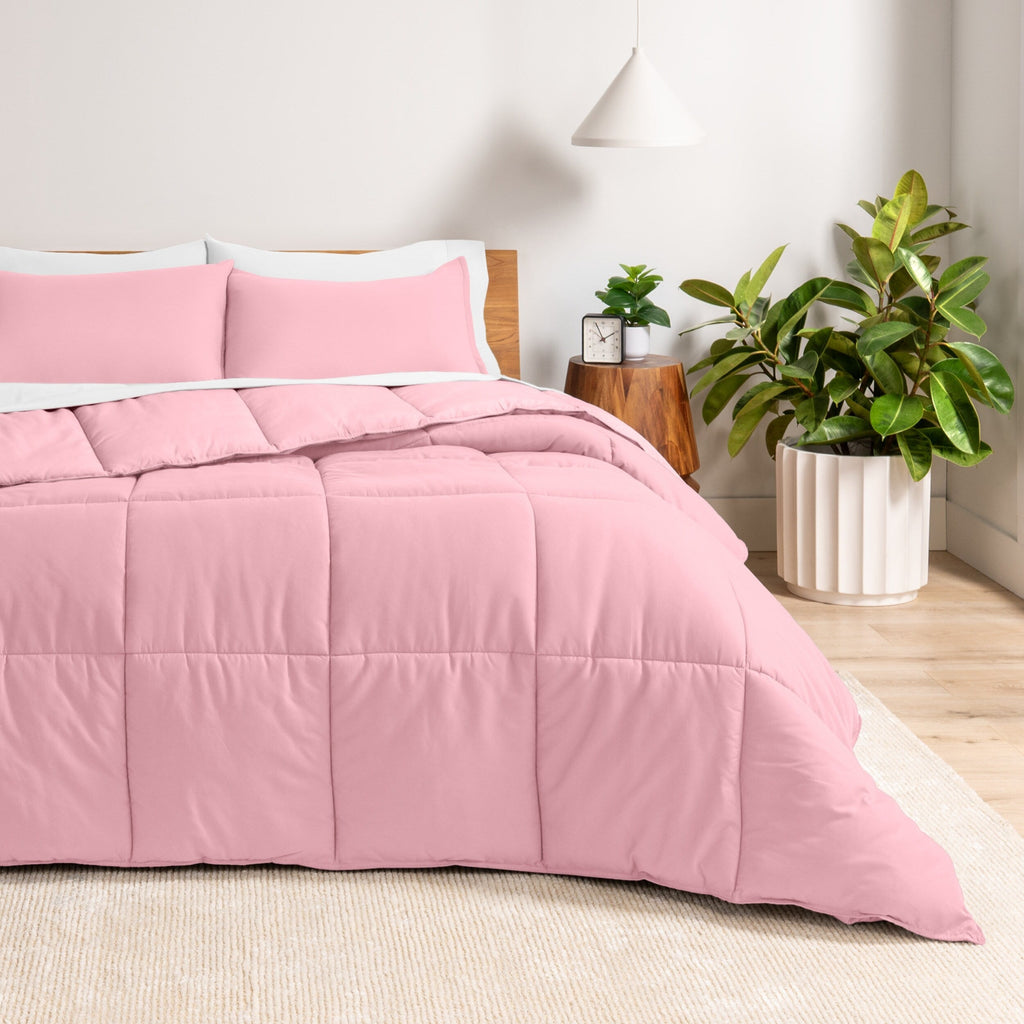 Ensemble de couette hypoallergénique Bare Home en duvet synthétique