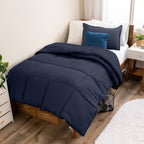 Ensemble de couette hypoallergénique Bare Home en duvet synthétique