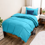 Ensemble de couette hypoallergénique Bare Home en duvet synthétique
