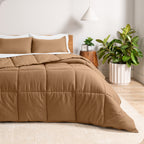 Ensemble de couette hypoallergénique Bare Home en duvet synthétique