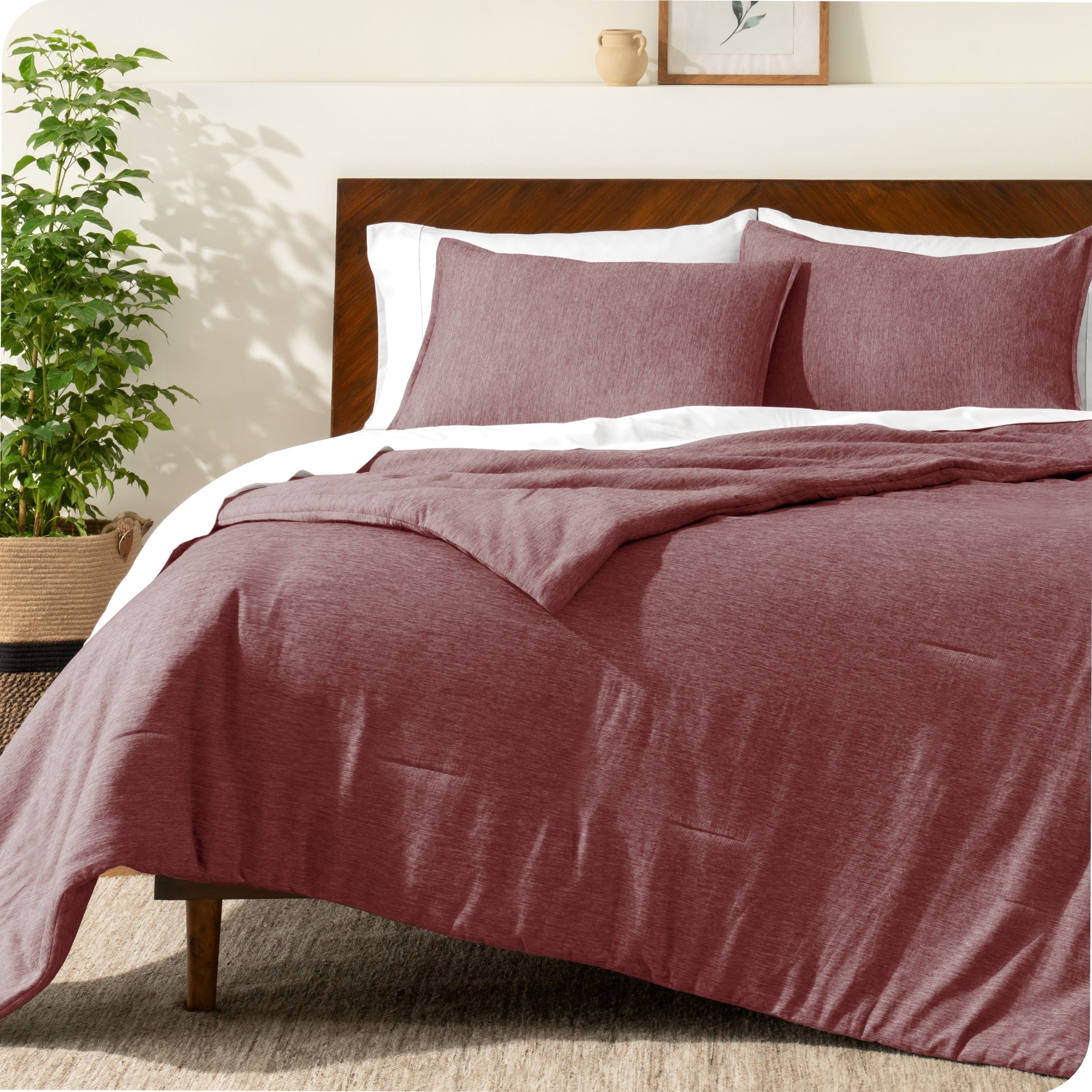Ensemble de couette hypoallergénique Bare Home en duvet synthétique