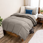 Ensemble de couette hypoallergénique Bare Home en duvet synthétique