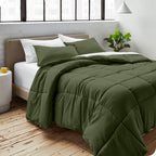 Ensemble de couette hypoallergénique Bare Home en duvet synthétique