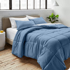 Ensemble de couette hypoallergénique Bare Home en duvet synthétique