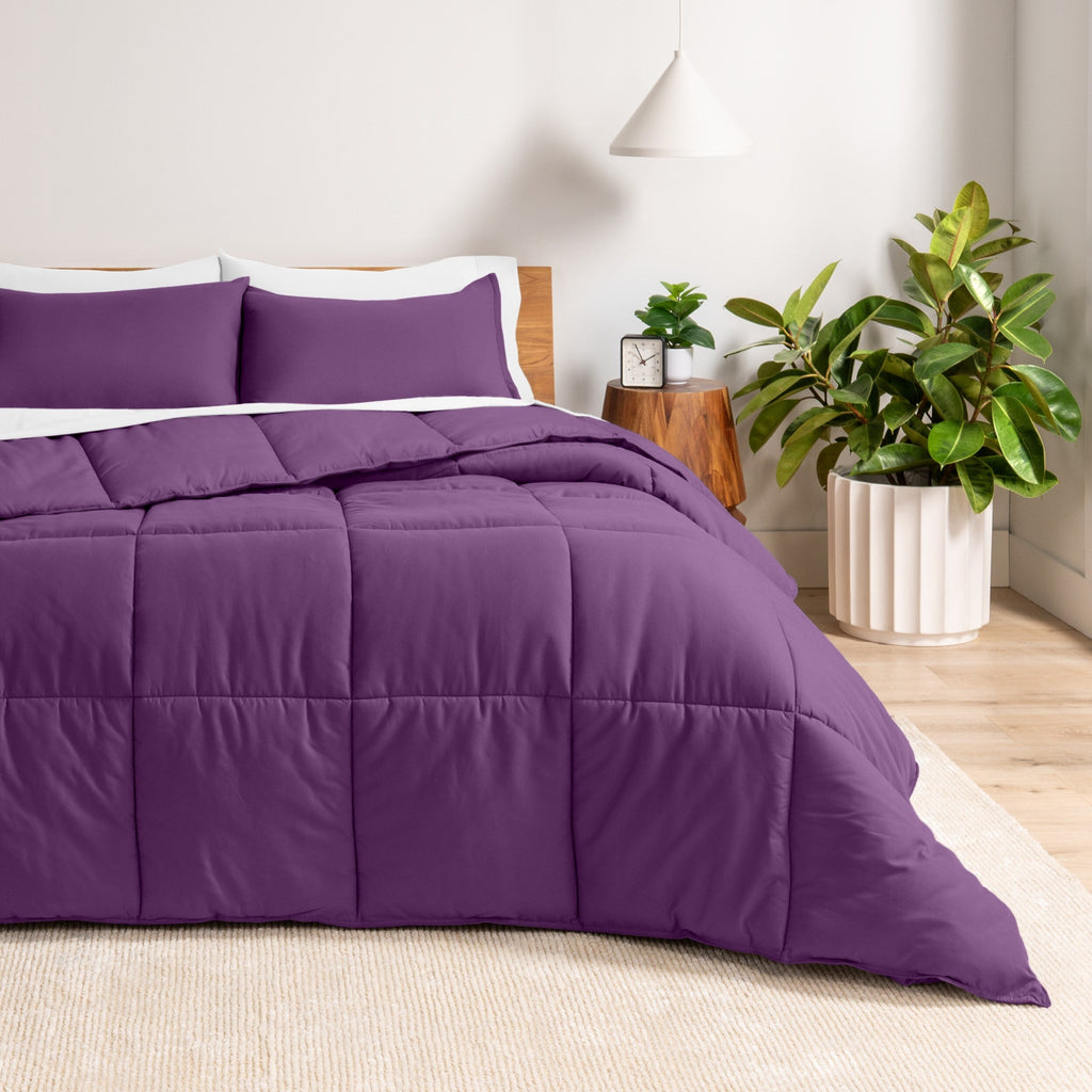 Ensemble de couette hypoallergénique Bare Home en duvet synthétique