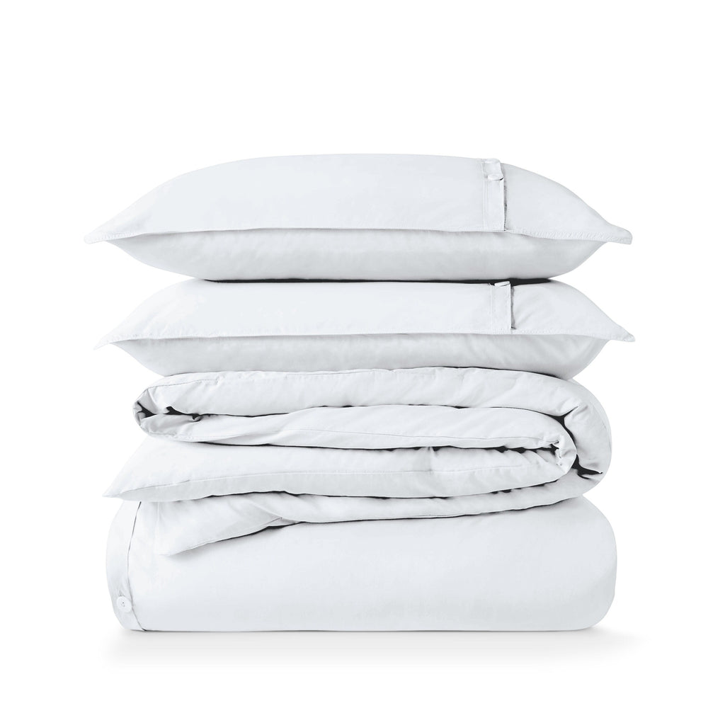 Parure de lit Bare Home en percale de coton biologique