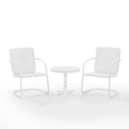 Ensemble de chaises d'extérieur Crosley Bates 3 pièces - 84 L x 22 P x 35 H