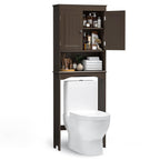 Meuble de rangement pour salle de bain, meuble de rangement pour toilettes, étagère de salle de bain au-dessus des toilettes, toilettes gain de place