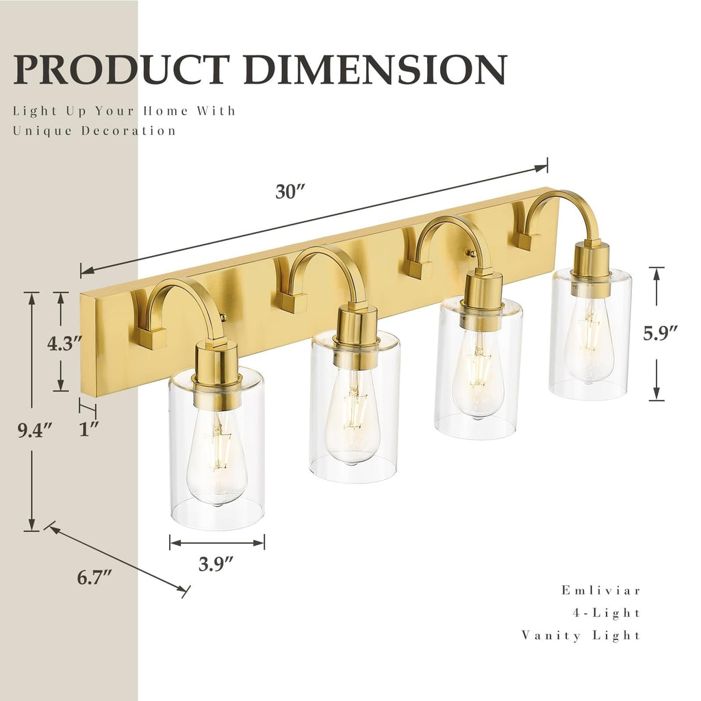 Applique murale de style ferme pour salle de bain