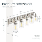 Applique murale de style ferme pour salle de bain