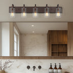 Applique murale de style ferme pour salle de bain