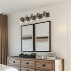 Applique murale de style ferme pour salle de bain