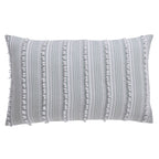 Parure de lit Angelique de Better Trends, 100 % coton, douce et moelleuse, en chenille à rayures élégantes. Lavable en machine et séchable en machine.