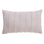 Parure de lit Angelique de Better Trends, 100 % coton, douce et moelleuse, en chenille à rayures élégantes. Lavable en machine et séchable en machine.