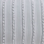 Parure de lit Angelique de Better Trends, 100 % coton, douce et moelleuse, en chenille à rayures élégantes. Lavable en machine et séchable en machine.