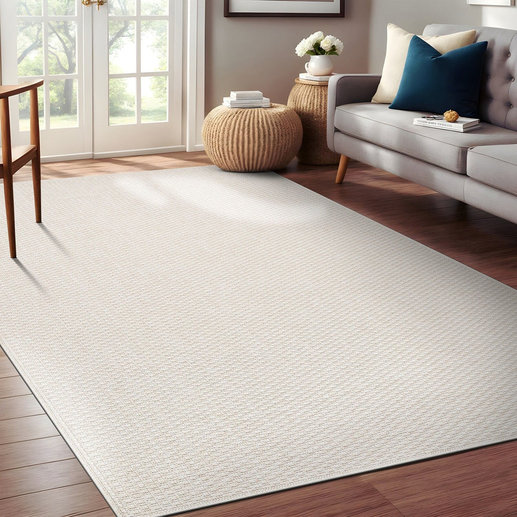 Tapis en jute Beverly Rug facile à nettoyer et ne perdant pas ses poils