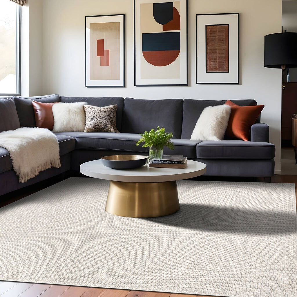 Tapis en jute Beverly Rug facile à nettoyer et ne perdant pas ses poils