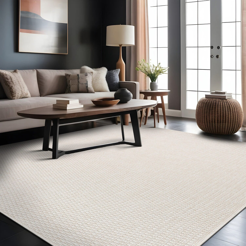 Tapis en jute Beverly Rug facile à nettoyer et ne perdant pas ses poils