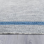 Tapis Beverly Rug moderne à bordures pour intérieur et extérieur, tapis d'extérieur pour patio, terrasse, porche