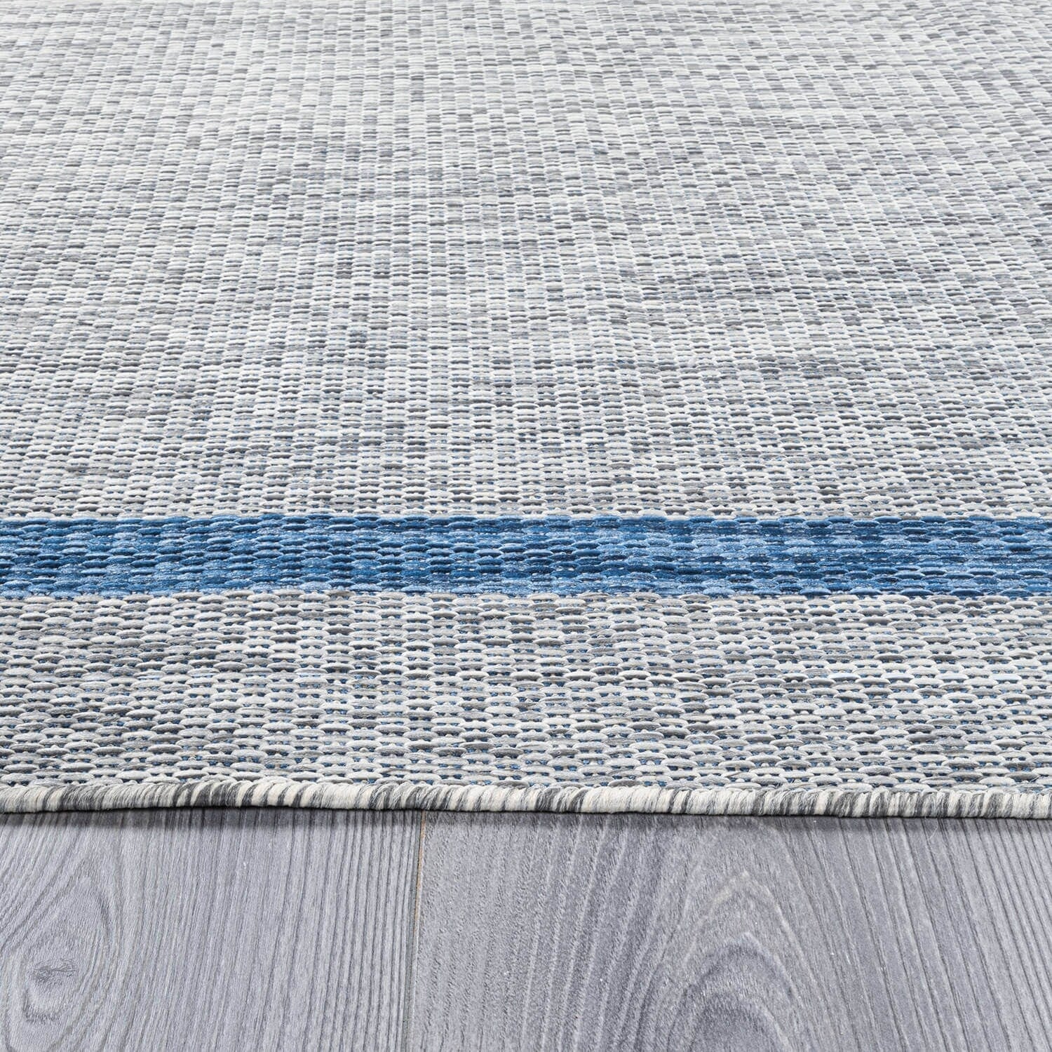 Tapis Beverly Rug moderne à bordures pour intérieur et extérieur, tapis d'extérieur pour patio, terrasse, porche