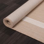 Tapis Beverly Rug moderne à bordures pour intérieur et extérieur, tapis d'extérieur pour patio, terrasse, porche