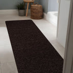 Tapis d'intérieur Beverly Rug uni, antidérapant, dos en caoutchouc, lavable