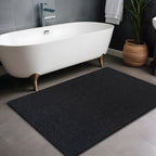 Tapis d'intérieur Beverly Rug uni, antidérapant, dos en caoutchouc, lavable